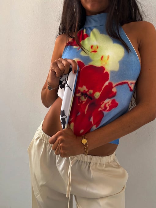 Camelia Reversible Top