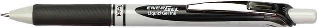Pentel EnerGel Eco BL77E Gelschreiber mit Druckmechanik, schwarz