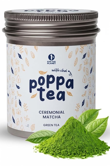 PoppaTea Ceremonial Matcha Tee