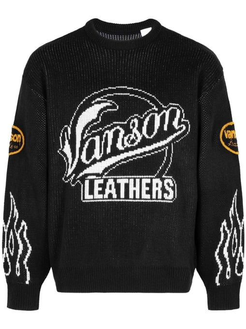 x Vanson Leathers Pullover