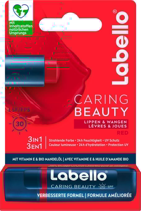 Labello Lippenpflege Caring Beauty Rot