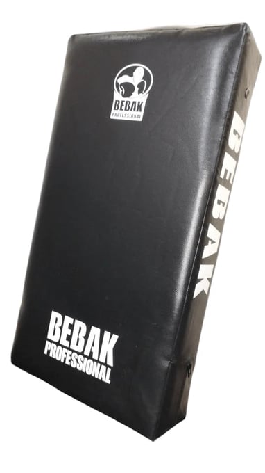 Kick-Pratze Schwarz – Leder