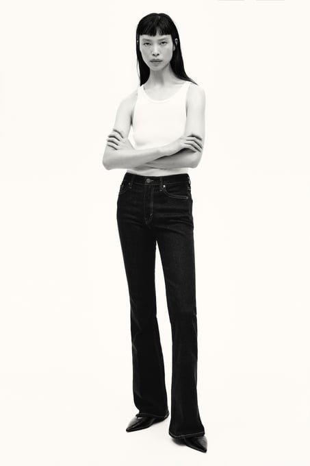 Flared High Jeans