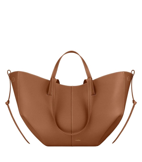 Polène Cyme Edition Camel Genarbtes Leder