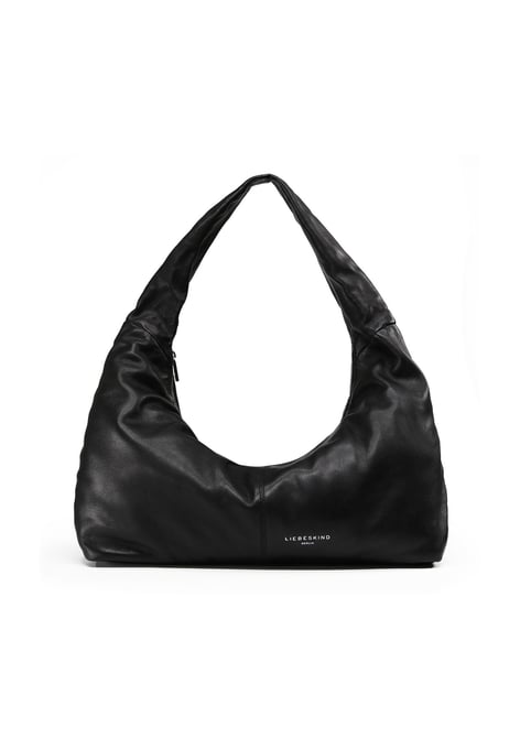 LIEBESKIND Bo Schultertasche Leder 45 cm, schwarz, 99
