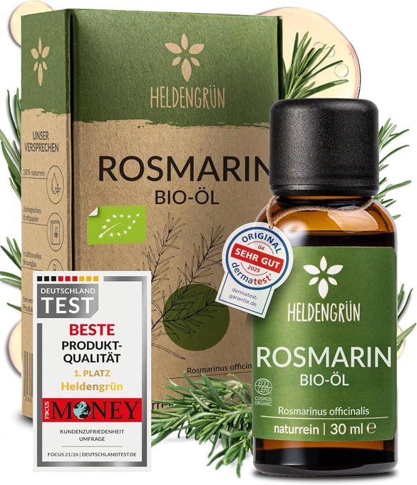 Heldengrün BIO Rosmarinöl Haare