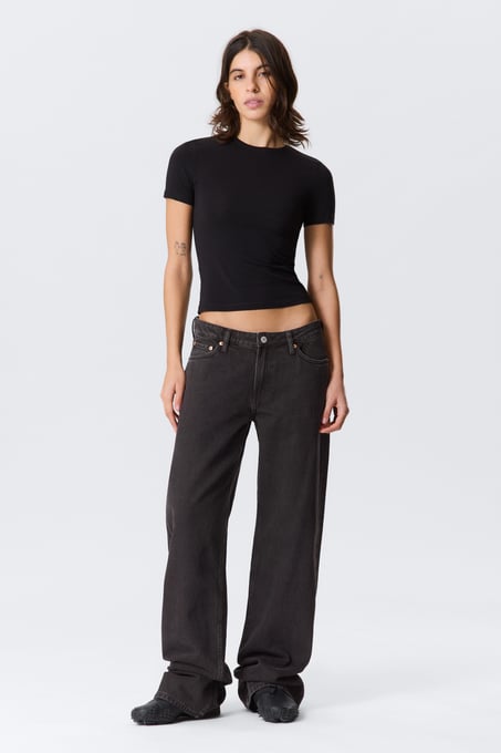 Ample Low Waist Loose Wide Leg Jeans
