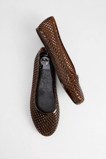 Juju Brown Billie Ballerinas