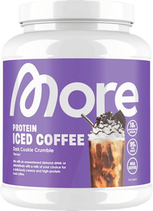 Proteinpulver, Iced Coffee Dark Cookie Crumble, 500 g