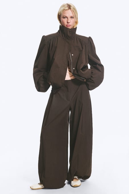 Monki Ballonhose mit niedrigem Bund
