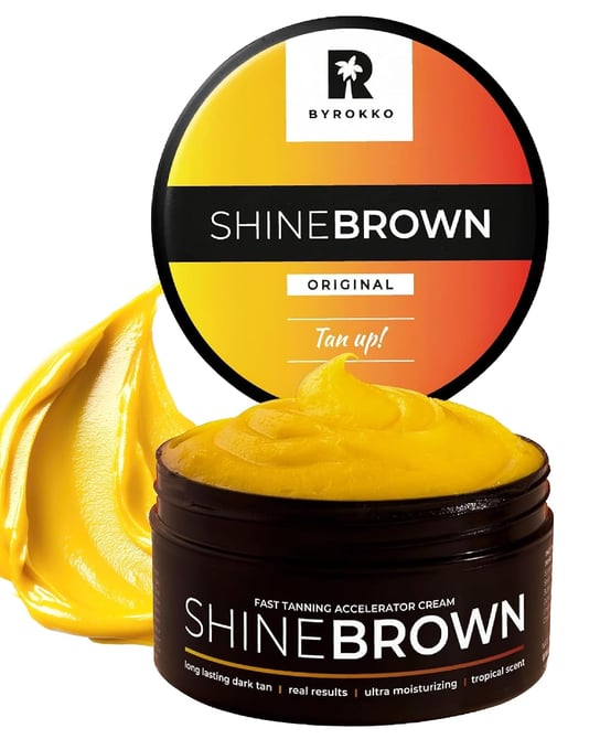 BYROKKO Shine Brown Bräunungsbeschleuniger Sonnencreme