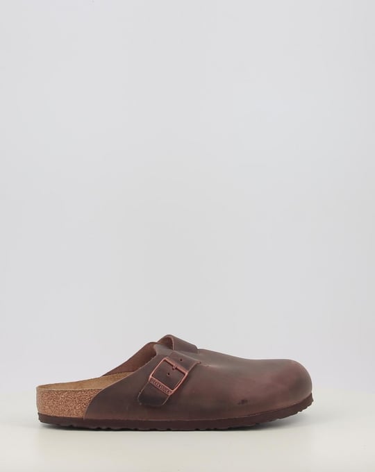Clogs Birkenstock BOSTON LEOI kastanienbraun Größe - 43,  Farbe - kastanienbraun