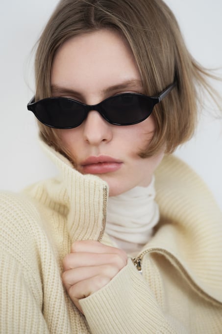 H&M Ovale Sonnenbrille