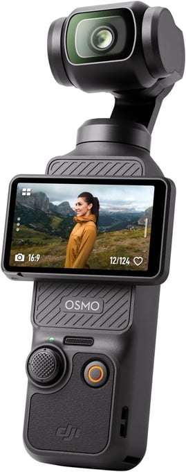 DJI Osmo Pocket 3 Vlogging Camera with 1-Inch CMOS and 4K/120fps Video, 3-Axis Stabilization, Fast Focus