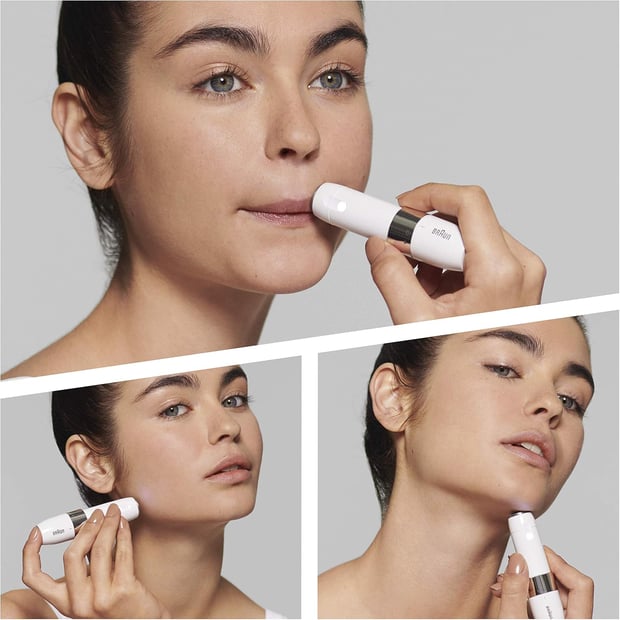 Braun Face Mini Hair Remover FS1000, Electric Facial Hair Remover 