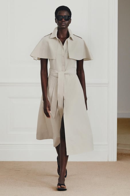 HEMDBLUSENKLEID MIT CAPE ZW COLLECTION