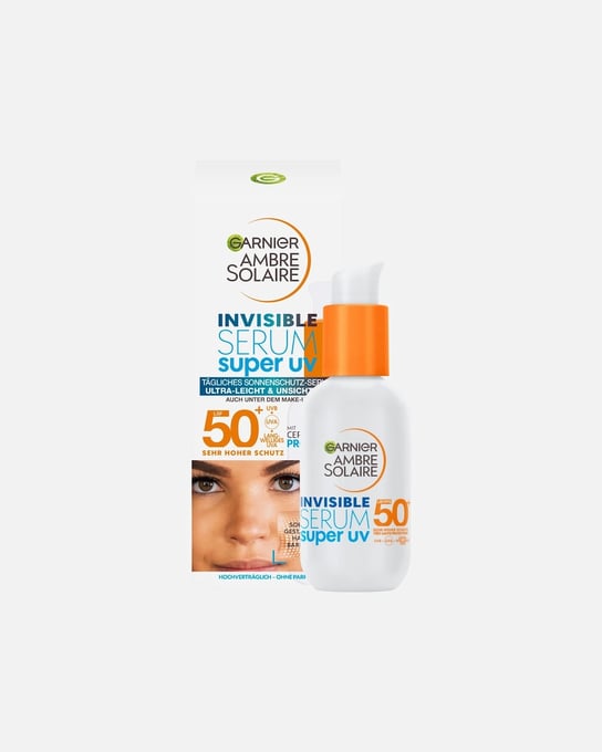GARNIER Ambre Solaire Invisible Serum Super UV Sonnenschutz-Serum LSF 50+