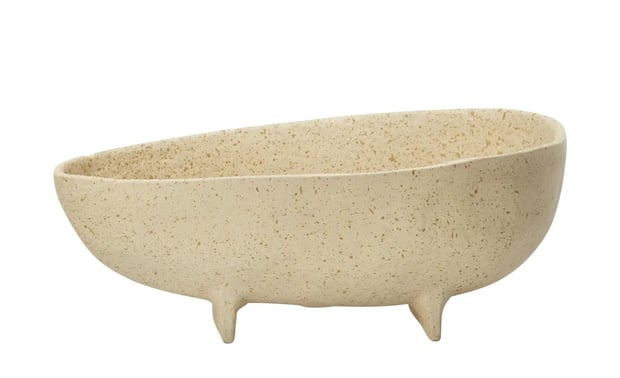 HOME STORY Deko Schale   ¦ beige ¦ Aluminium ¦ Maße (cm): B: 24 H: 9 T: 13.5 Accessoires > Deko-Schalen - Höffner