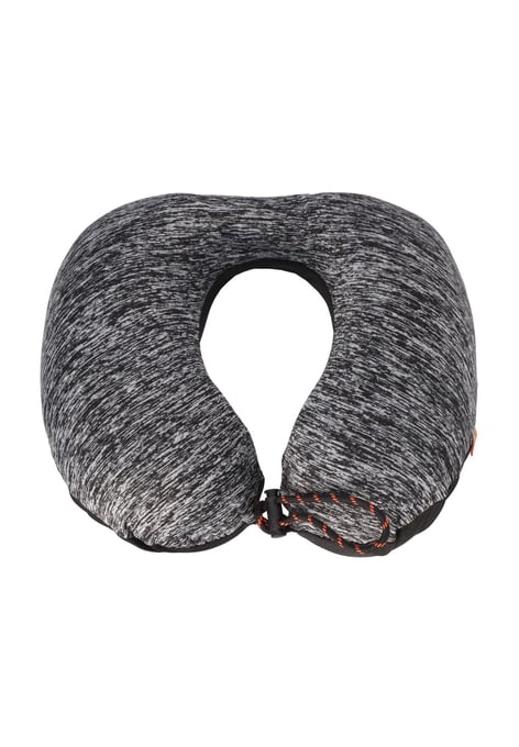 Go TRAVEL Nacken-Reisekissen "Go ZZZ's Memory", Tunnelzug, grau, 99