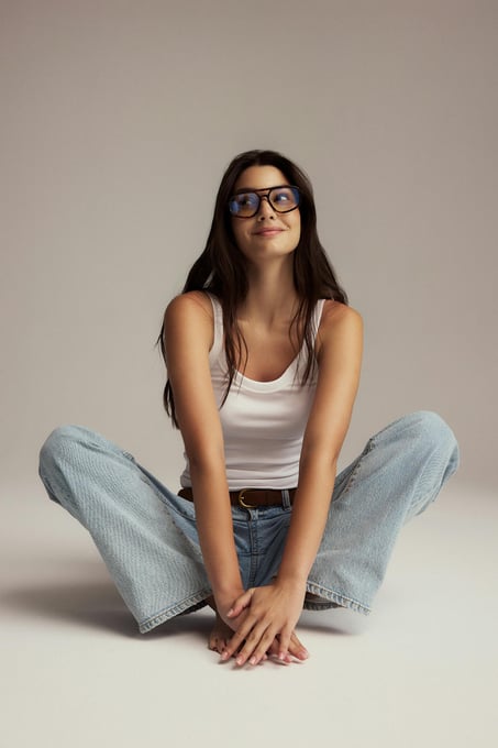 Tight fit rib singlet