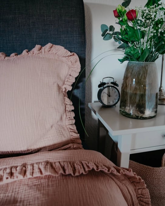 Hutch&Putch Bettwäsche Sets Rüschen Blush