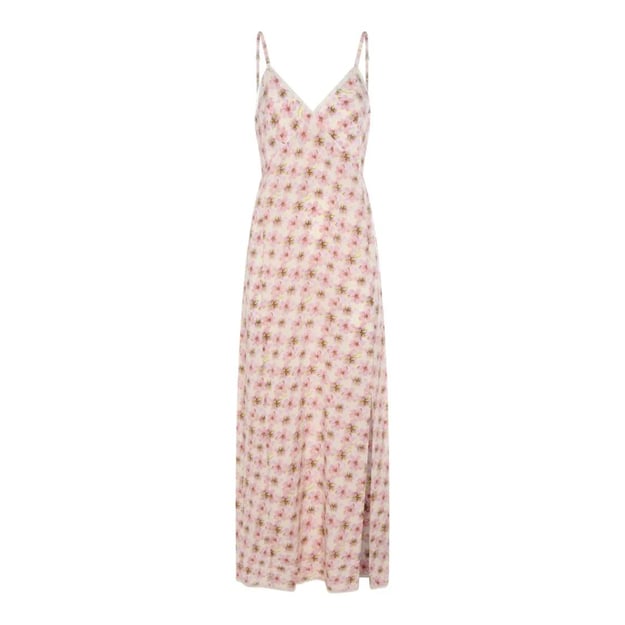 Zadig & Voltaire - Pink Floral Viscose Midi Dress