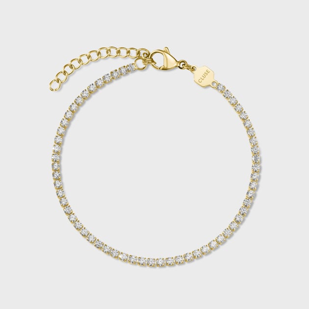 Cluse Élevé Tennis Bracelet, Gold Colour