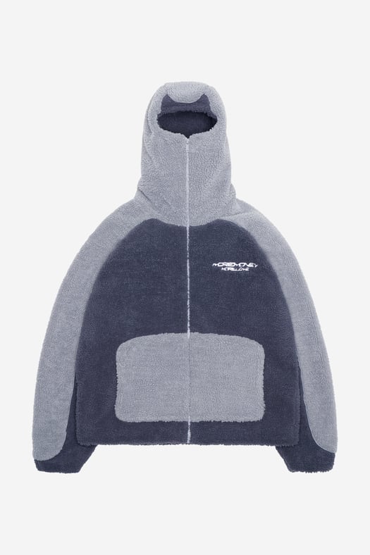 MULTIFACED FLEECE BLUE NOTES