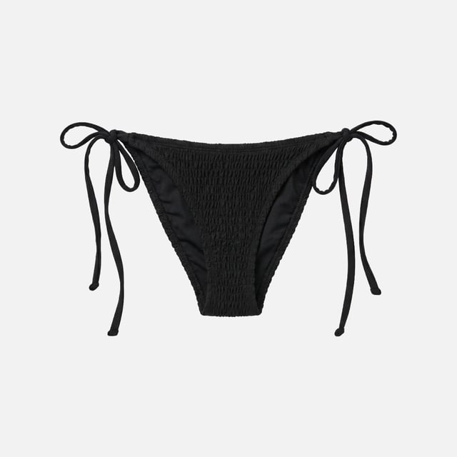 String Bikini Bottom – Black