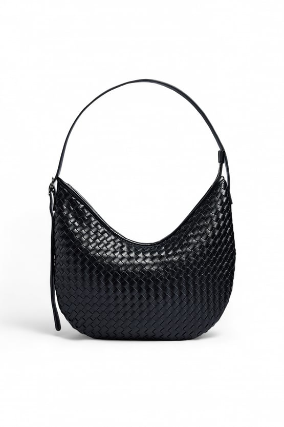 Woven Rounded Handbag