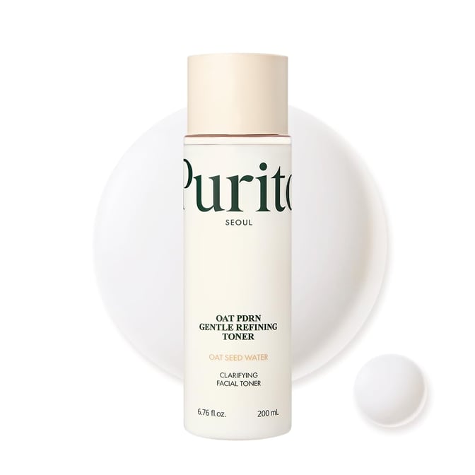 PURITO Oat PDRN Refining Toner für empfindliche Haut, 200 ml