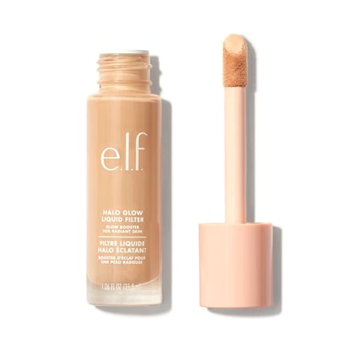 e.l.f. Halo Glow Liquid Filter, Teint-Booster für einen strahlenden, weich fokussierten Blick, mit Hyaluronsäure, vegan und frei von Tierversuchen, 2 Fair/Light