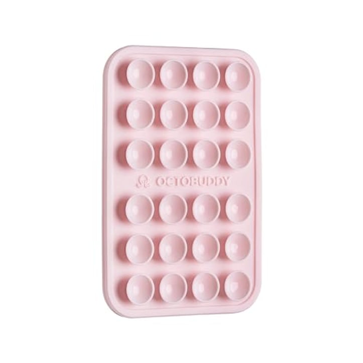 OCTOBUDDY Classic - Silikon-Saugnapf Halterung fürs Handy - Rosa
