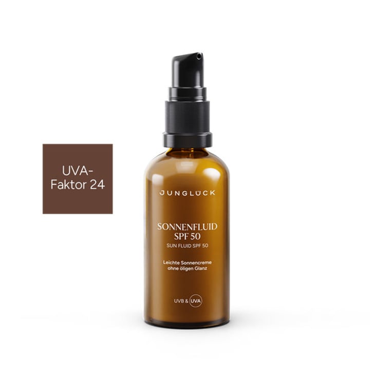 JUNGLÜCK Sonnenfluid SPF 50