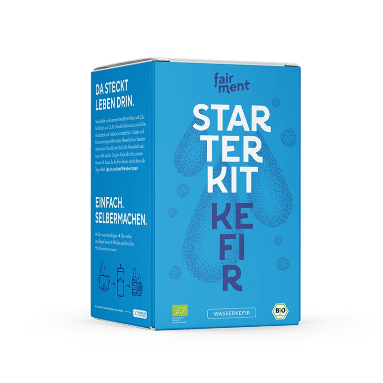 Fairment Wasserkefir Starter Kit - Bio Wasserkefir selber machen