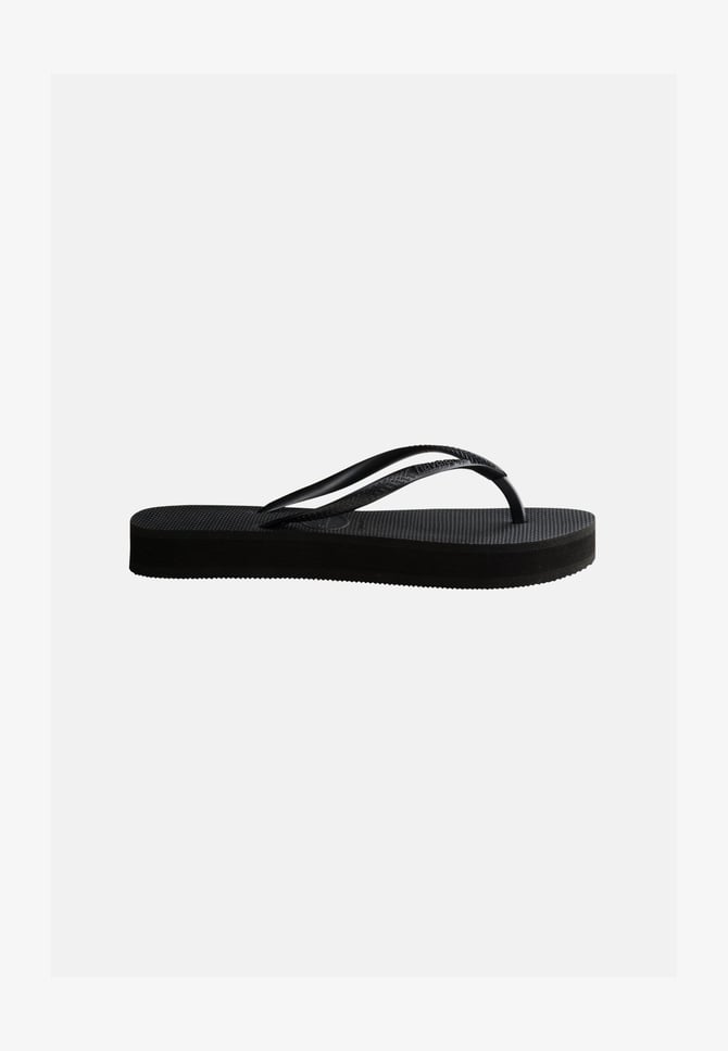 FLATFORM - T-bar sandals - black