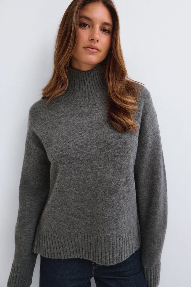 Gina Tricot Knitted turtleneck sweater