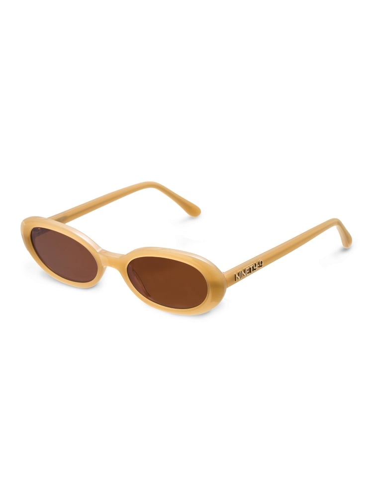 ninety-9 OVAL - Sunglasses • Toffee