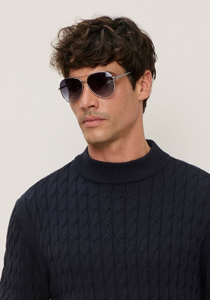 DELMAO Pilotenbrille für SIE und IHN - klassische Form - zeitloses Design