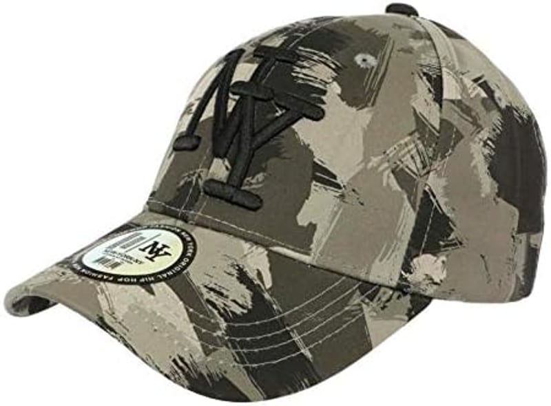 Cap NY Kinder Armee Fashion Grau Schwarz Baseball Militär Wary 7 bis 12 Jahre – Jungen Gr. Einheitsgröße, grau