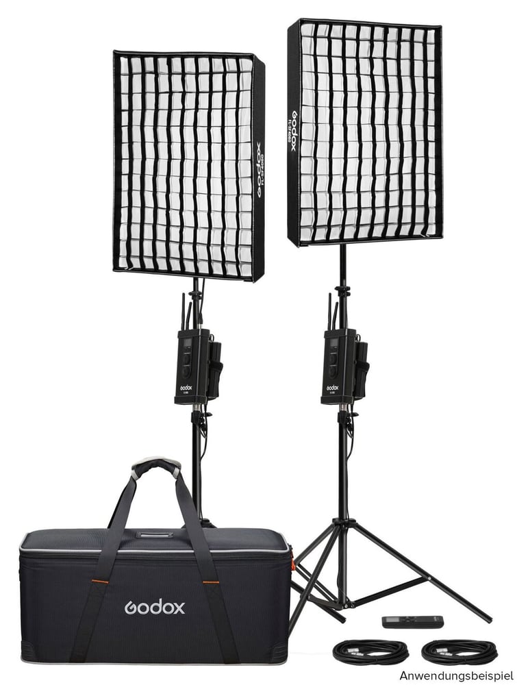 Godox FL100-K2 - Kit 2 x FL100 & Accessories