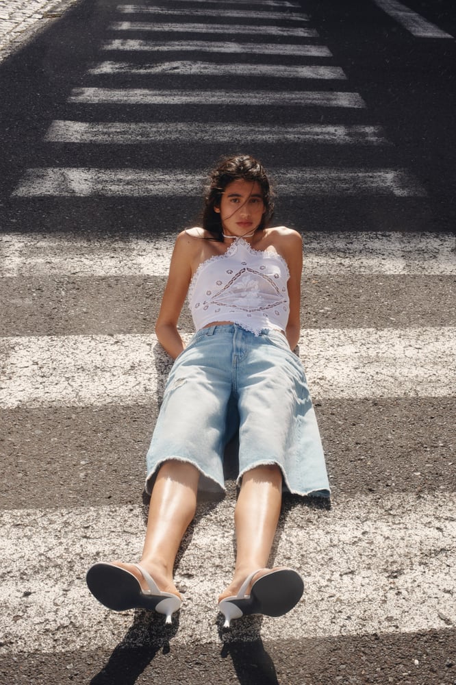 H&M Bermudashorts aus Denim