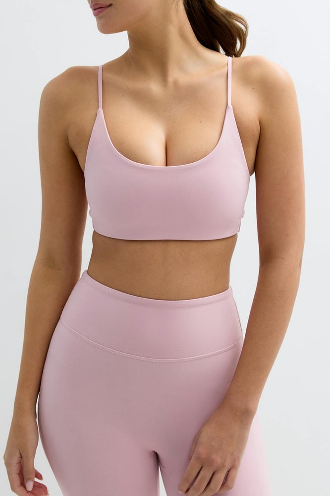 Gina Tricot Yoga strap top - Rosa