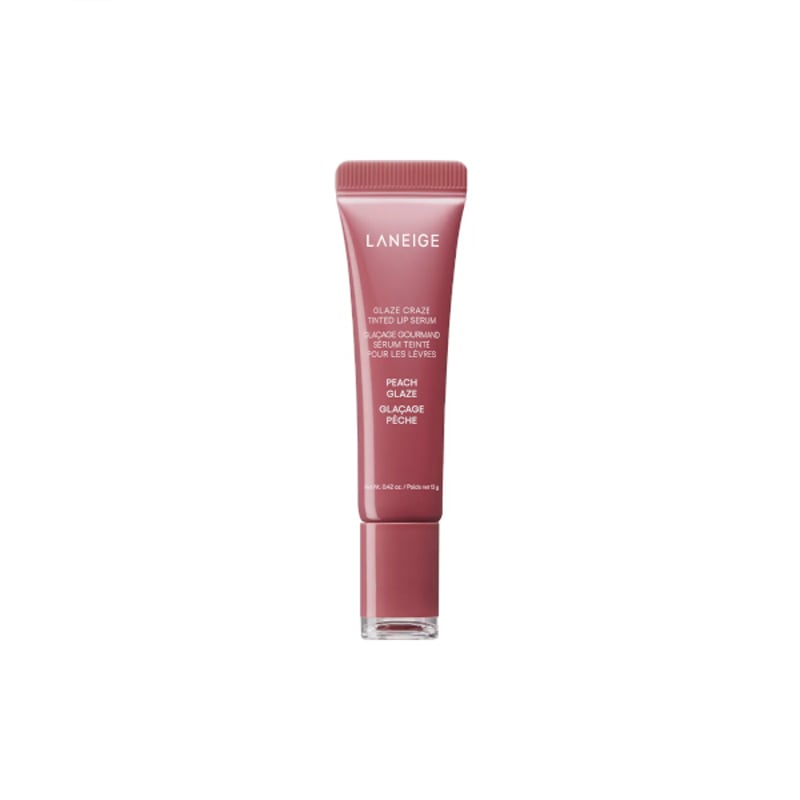 LANEIGE - Glaze Craze Tinted Lip Serum - 12g - Peach Glaze