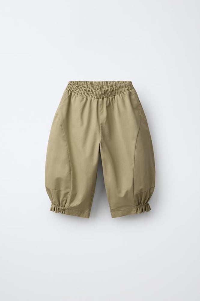ZARA PLAIN SAROUEL TROUSERS