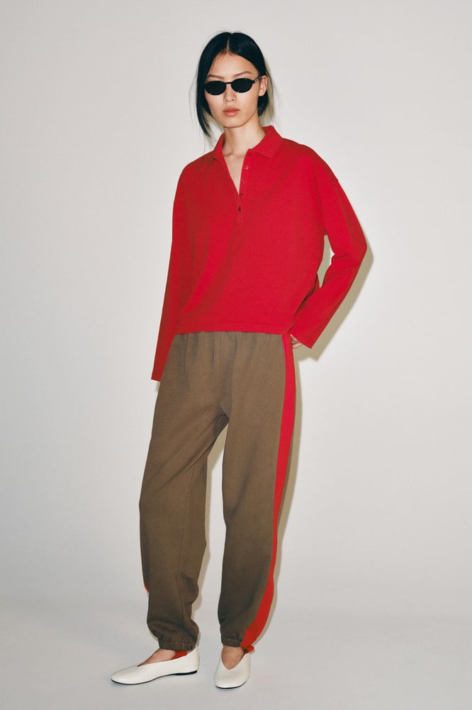 ZARA LANGARM-POLO