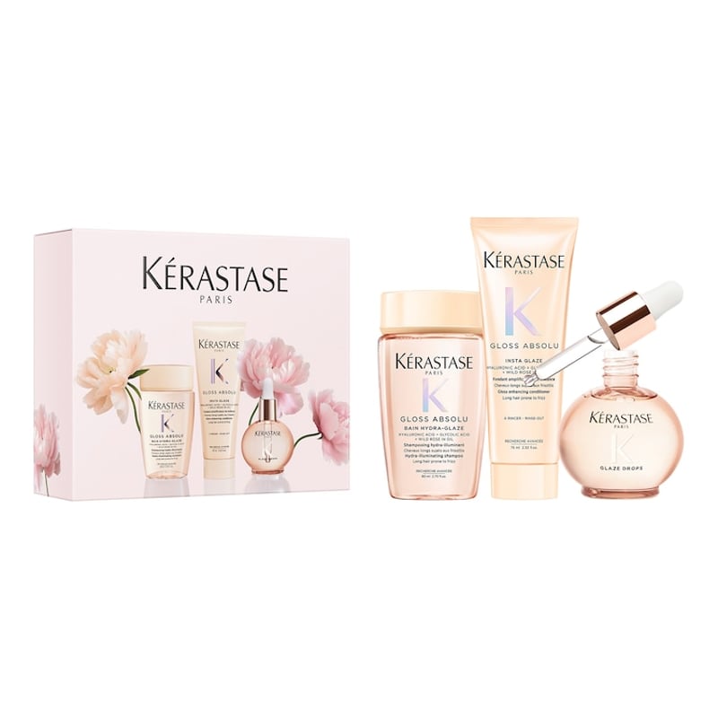 Gloss Absolu Spring Set - Geschenkset für langes frizz-anfälliges Haar by Kérastase