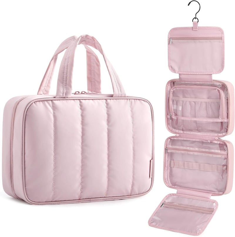 BAGSMART Puffer Kulturbeutel Kulturtasche