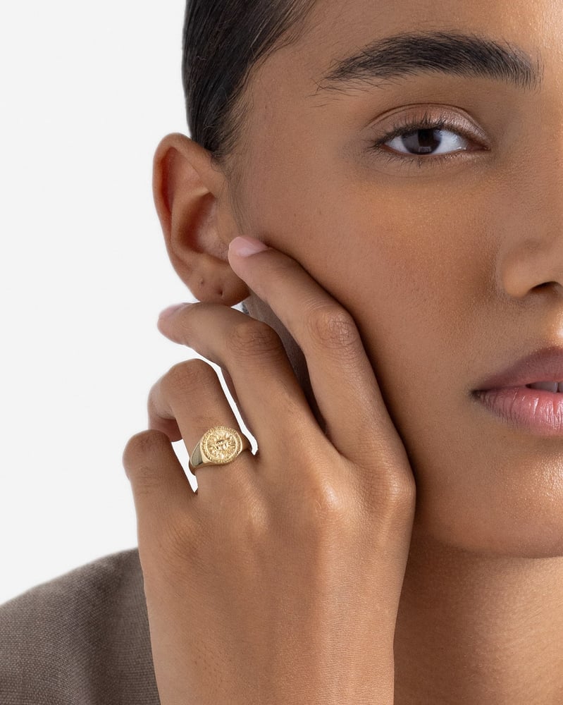 Bruna Venice Ring 18k Gold Vermeil