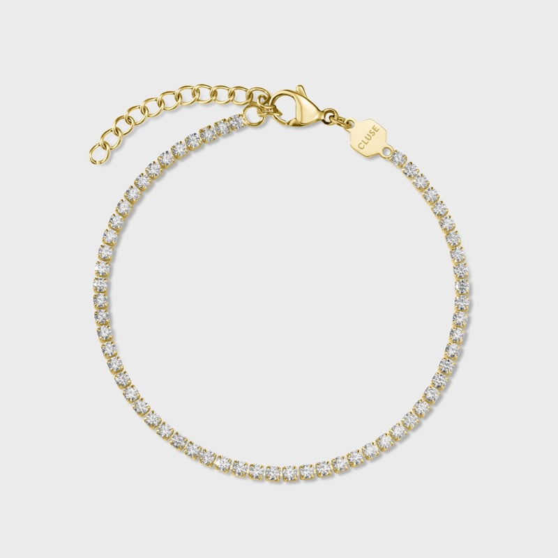 Cluse Élevé Tennis Bracelet, Gold Colour